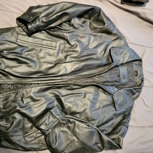 Leather jacket